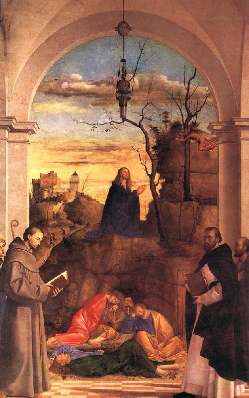 BASAITI, Marco Christ Praying in the Garden  bnyu oil painting image